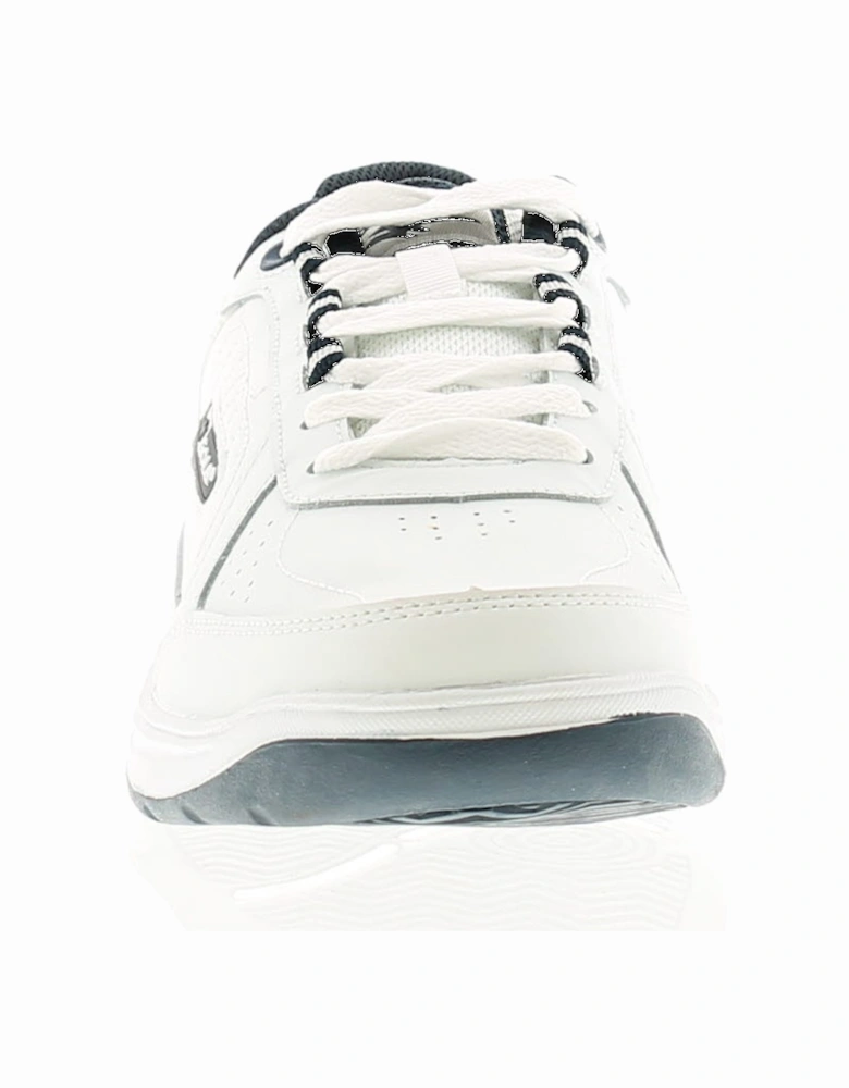 Mens Trainers Belmont Lace Up white UK Size