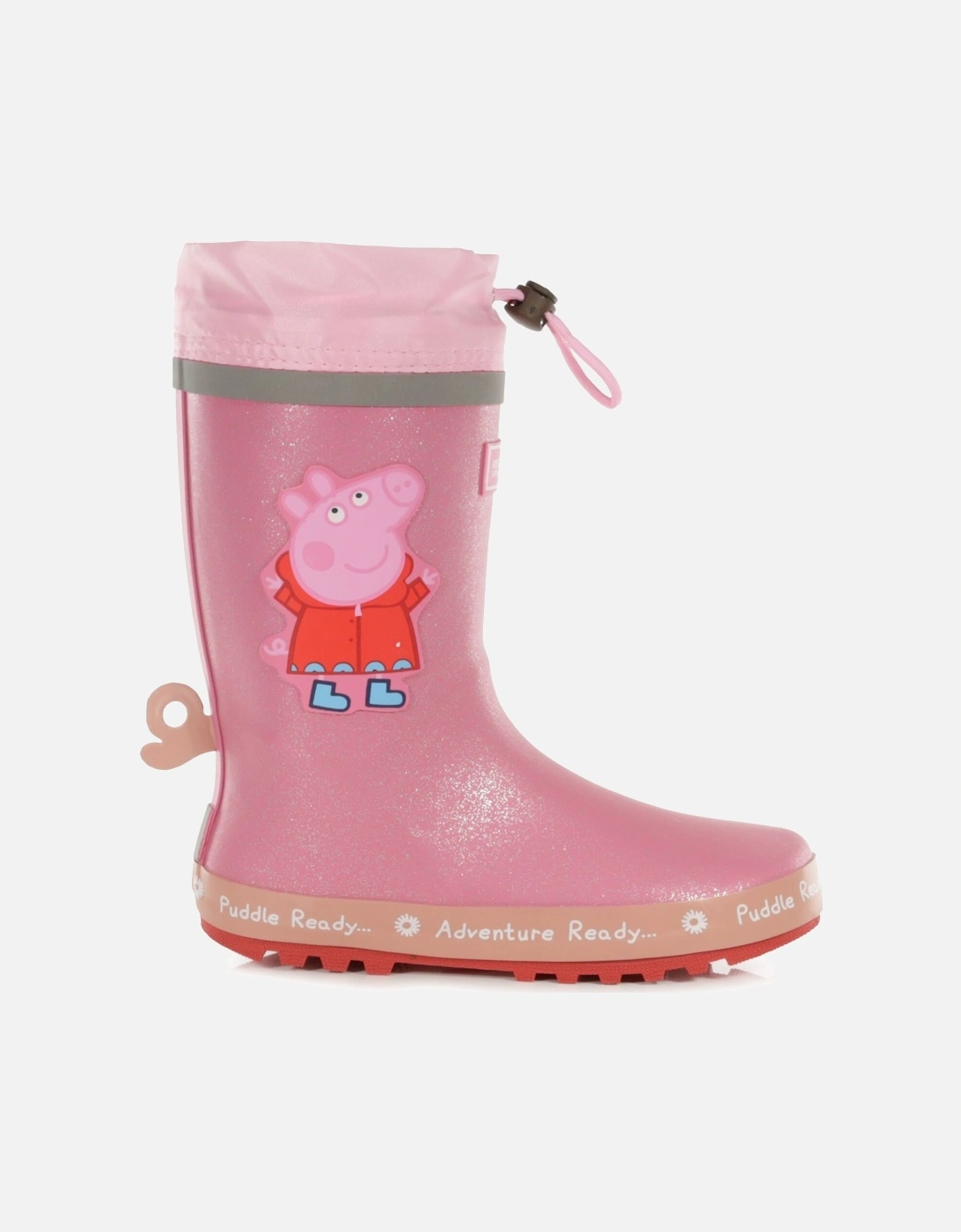 Childrens/Kids Peppa Pig Dinosaur Wellington Boots