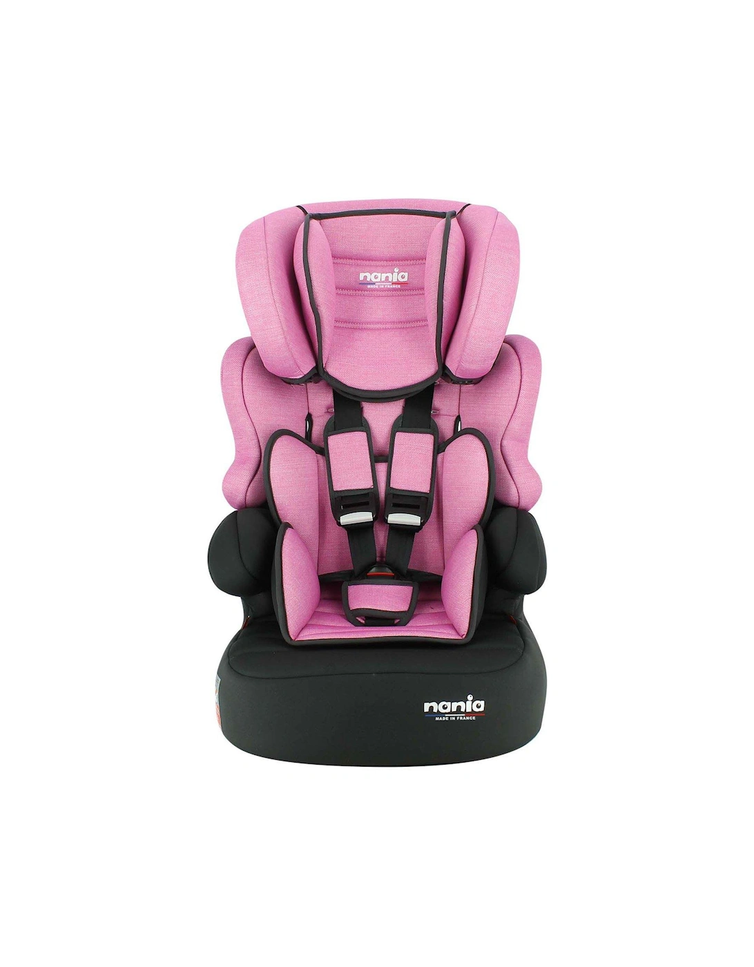 Beline Luxe Denim Rose Group 123 (9 months to 12 years) High Back Booster Seat, 2 of 1