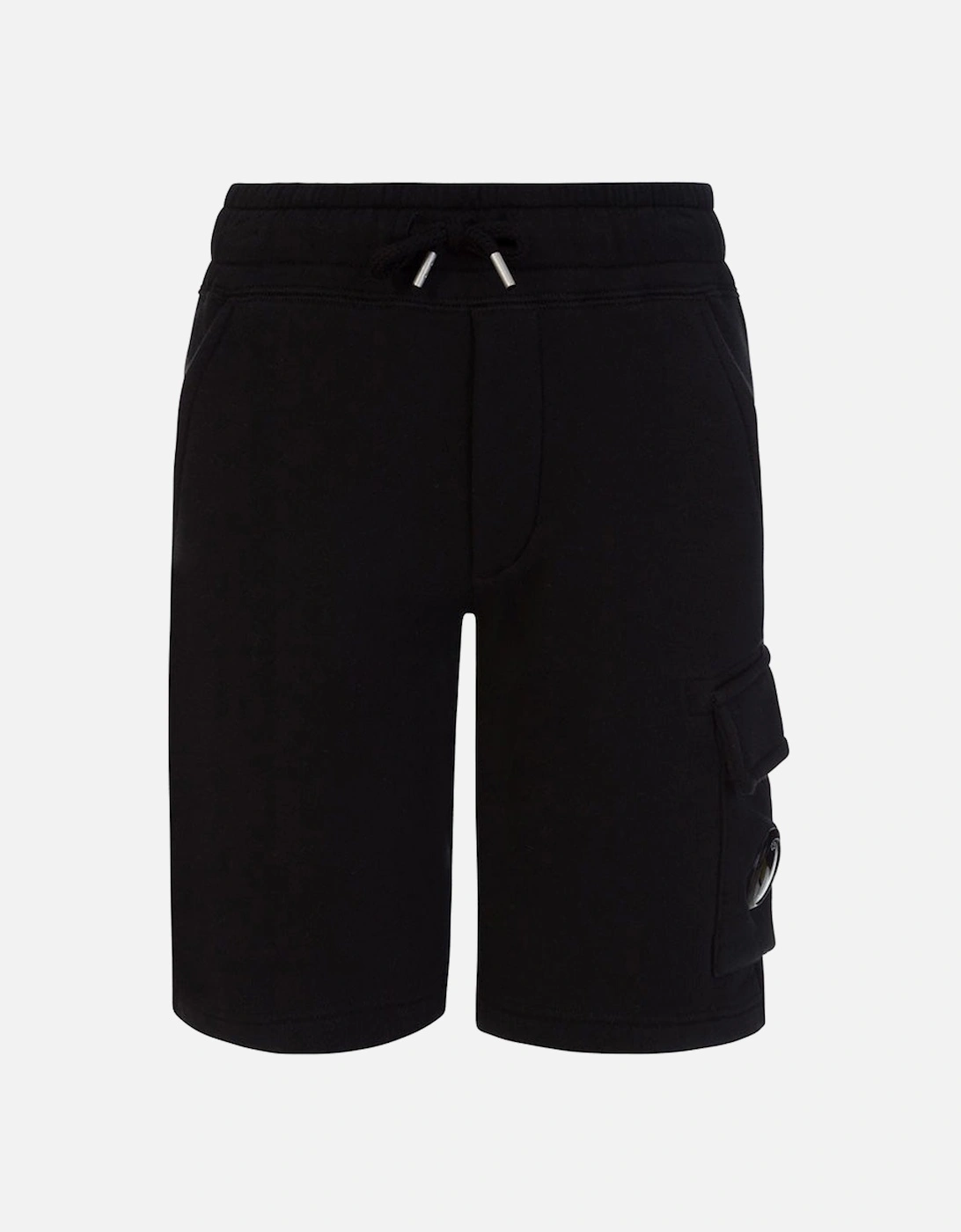 C.P Company - Boys Fleece Goggle Shorts Black, 2 of 1