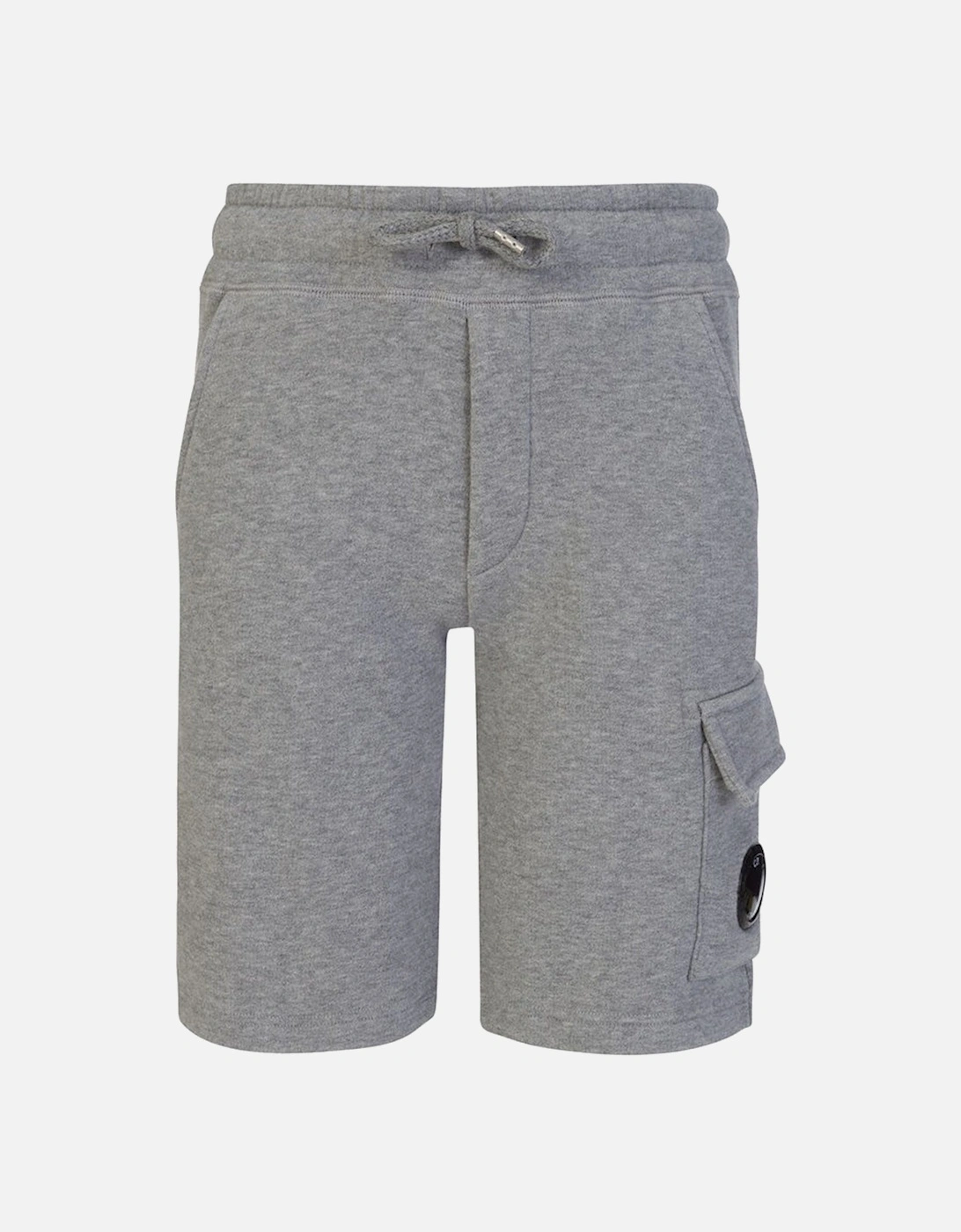 C.P Company - Boys Fleece Goggle Shorts Grey, 2 of 1