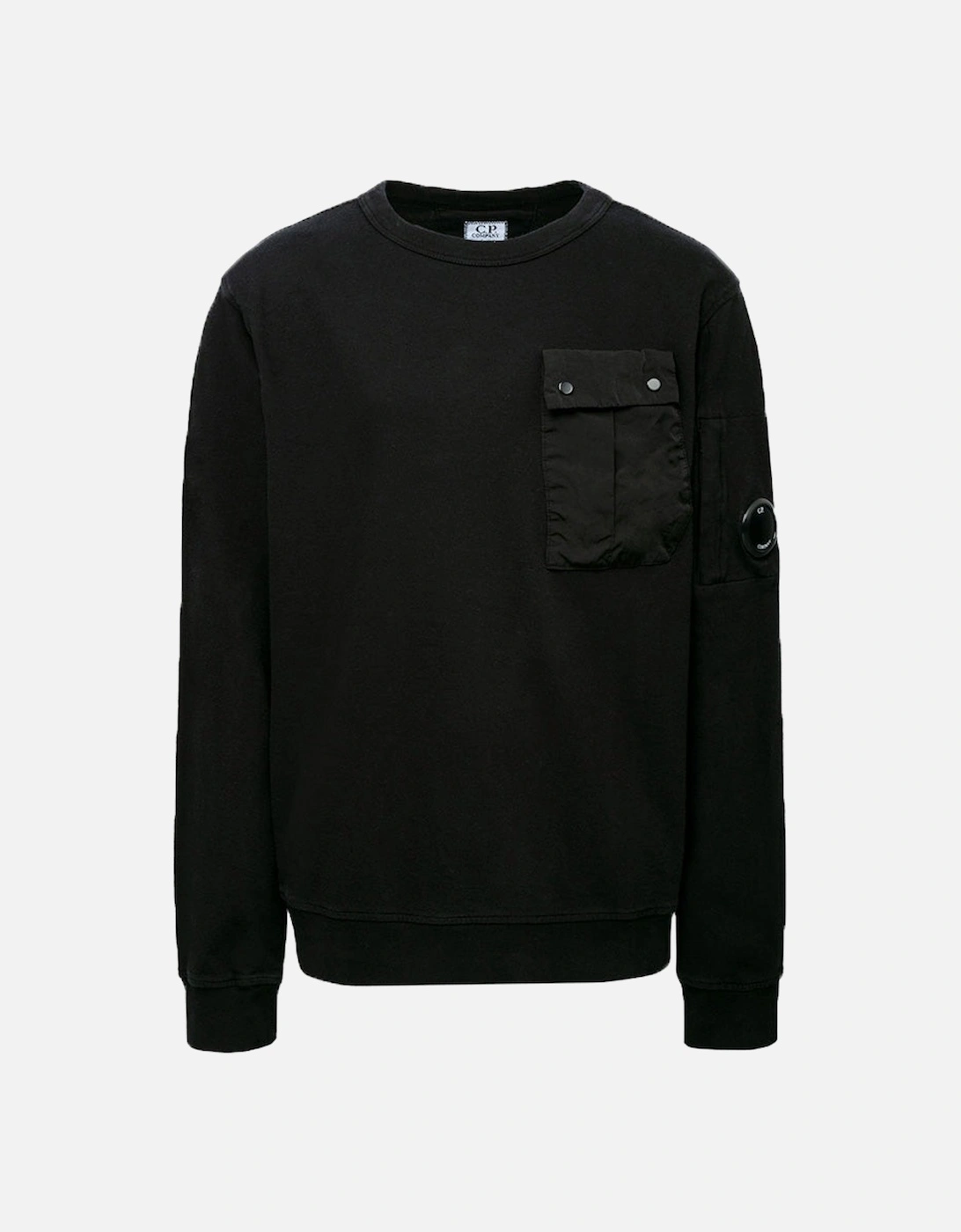 C.P Company Boys Pocket Sweater Black, 2 of 1