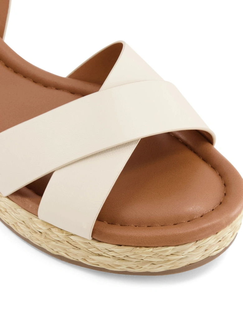 Ladies Linnie - Woven Flatform Sandals