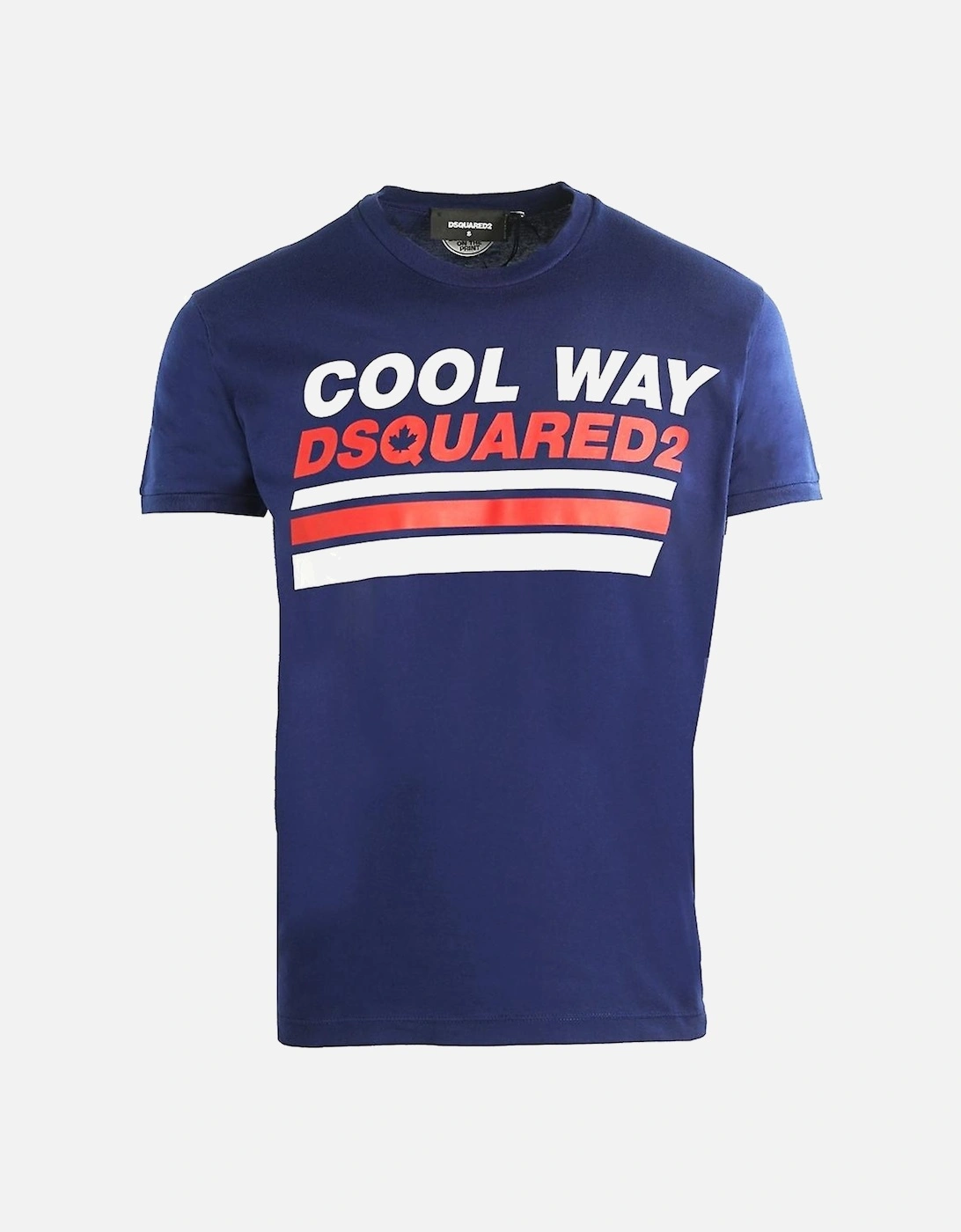 Men's Cool way T-Shirt Navy, 3 of 2