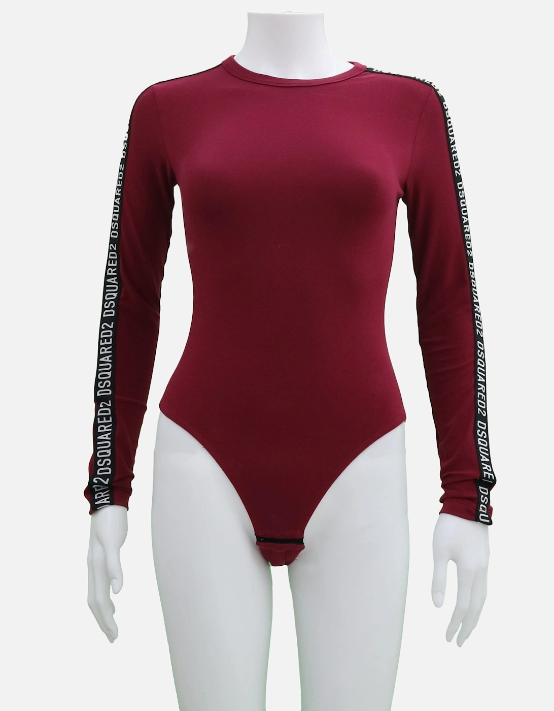 Tape Logo Burgundy Body Top