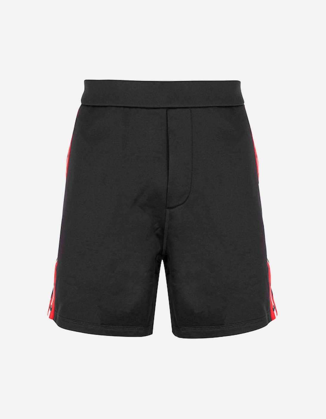 Men's Reflective Logo Tape Shorts Black, 5 of 4