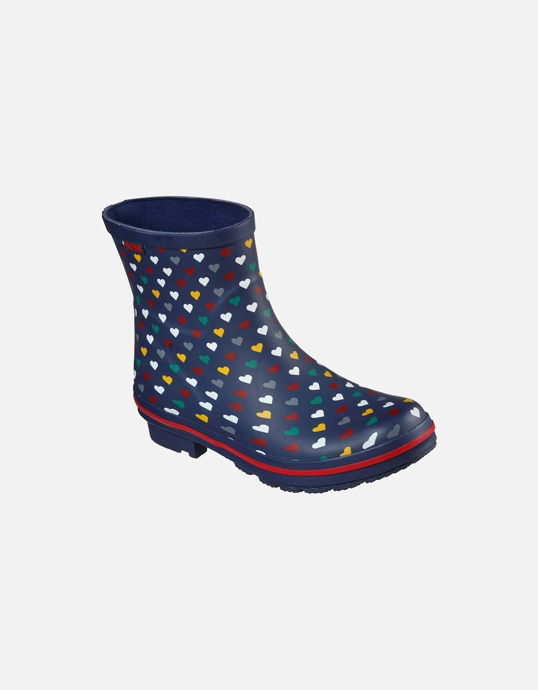 Womens/Ladies Bobs Rain Check Love Splash Wellington Boots, 6 of 5