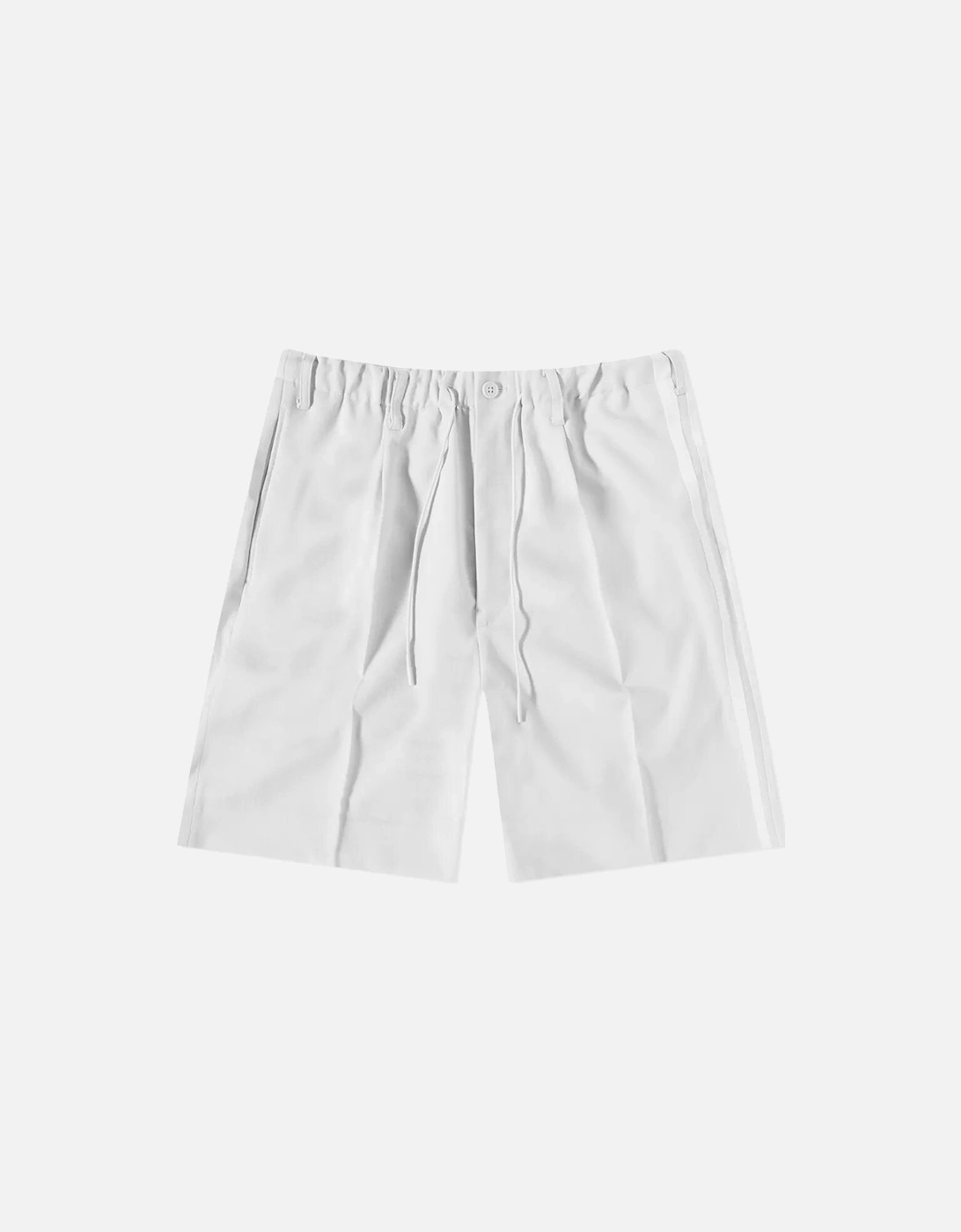 Y-3 Men's Striped Shorts Cream, 4 of 3
