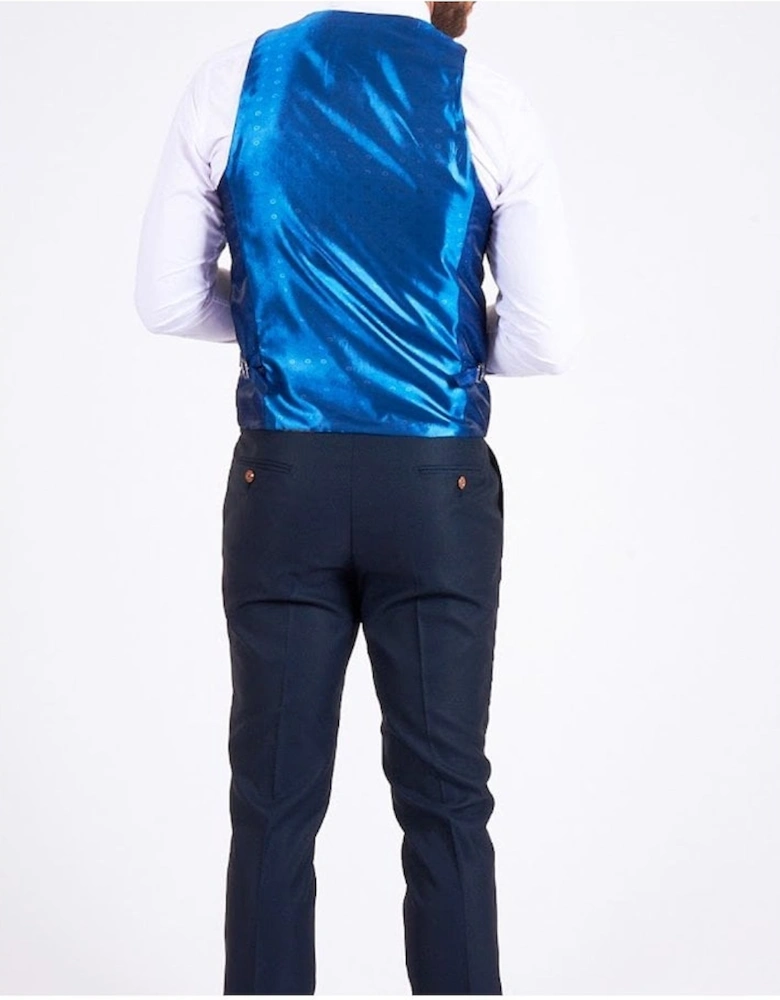 Max Navy Waistcoat