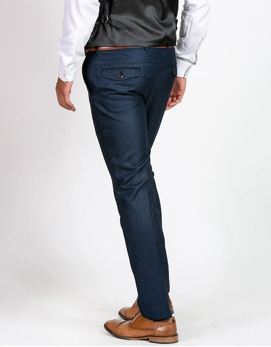 Callum Navy Blue Trouser