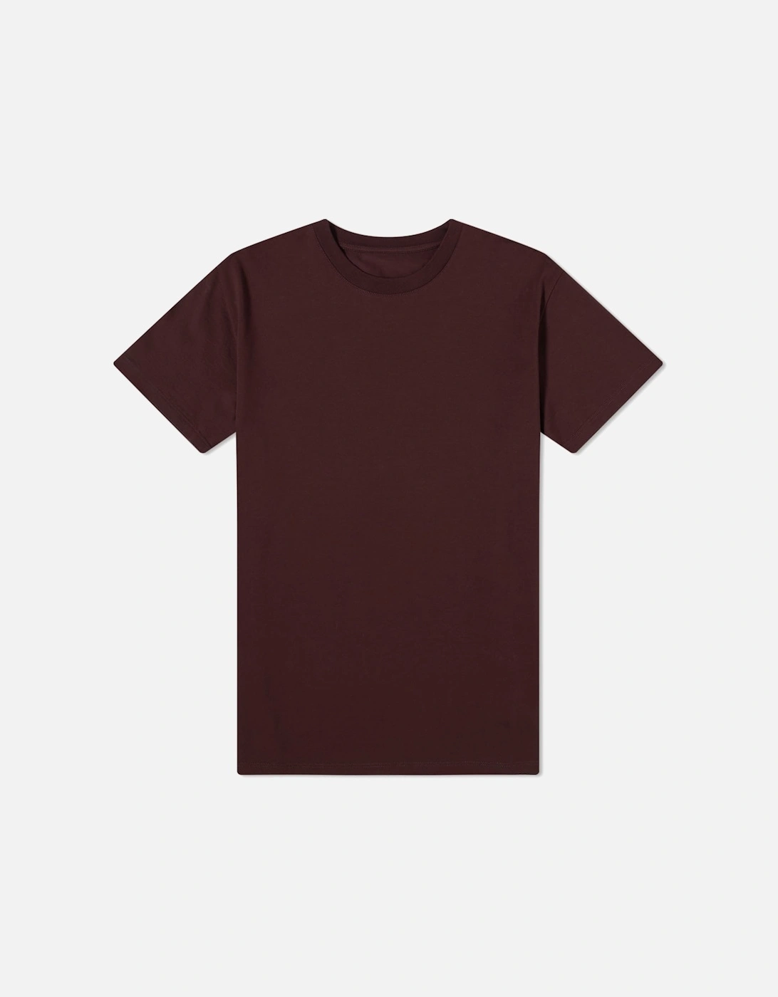 Men's Cotton T-Shirt Burgundy, 5 of 4