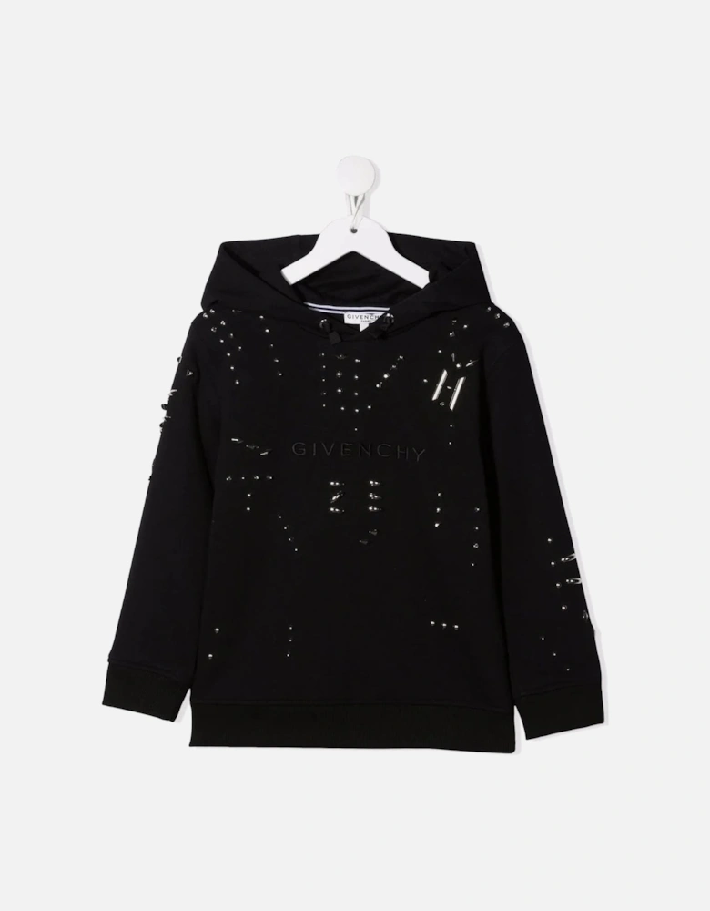 Kids Studded Hoodie