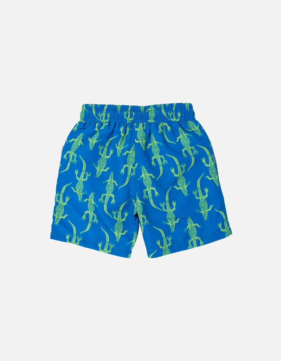Boys Blue Croc Swimming Shorts
