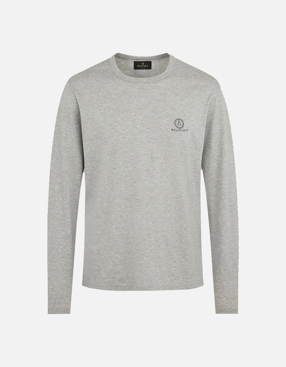 Men's Logo Long Sleeved T-Shirt Grey, 2 of 1
