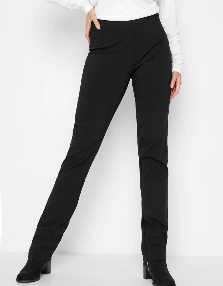 Bi-stretch Straight Leg Trouser - Black