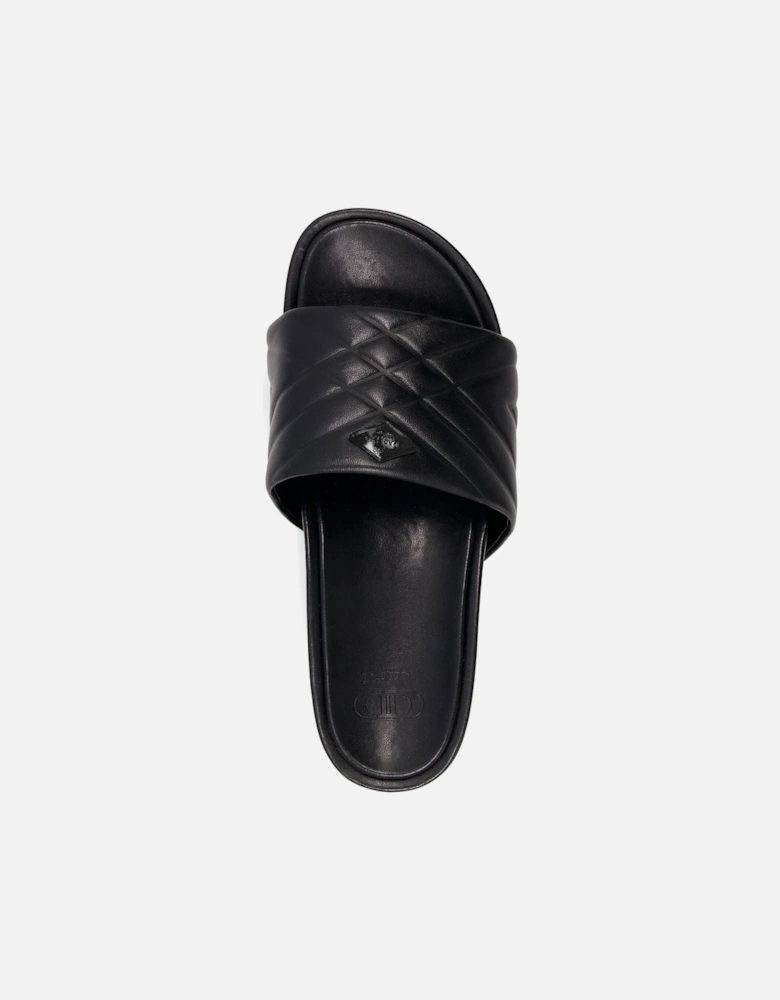 Ladies Kygo - Quilted Strap Flatform Sliders