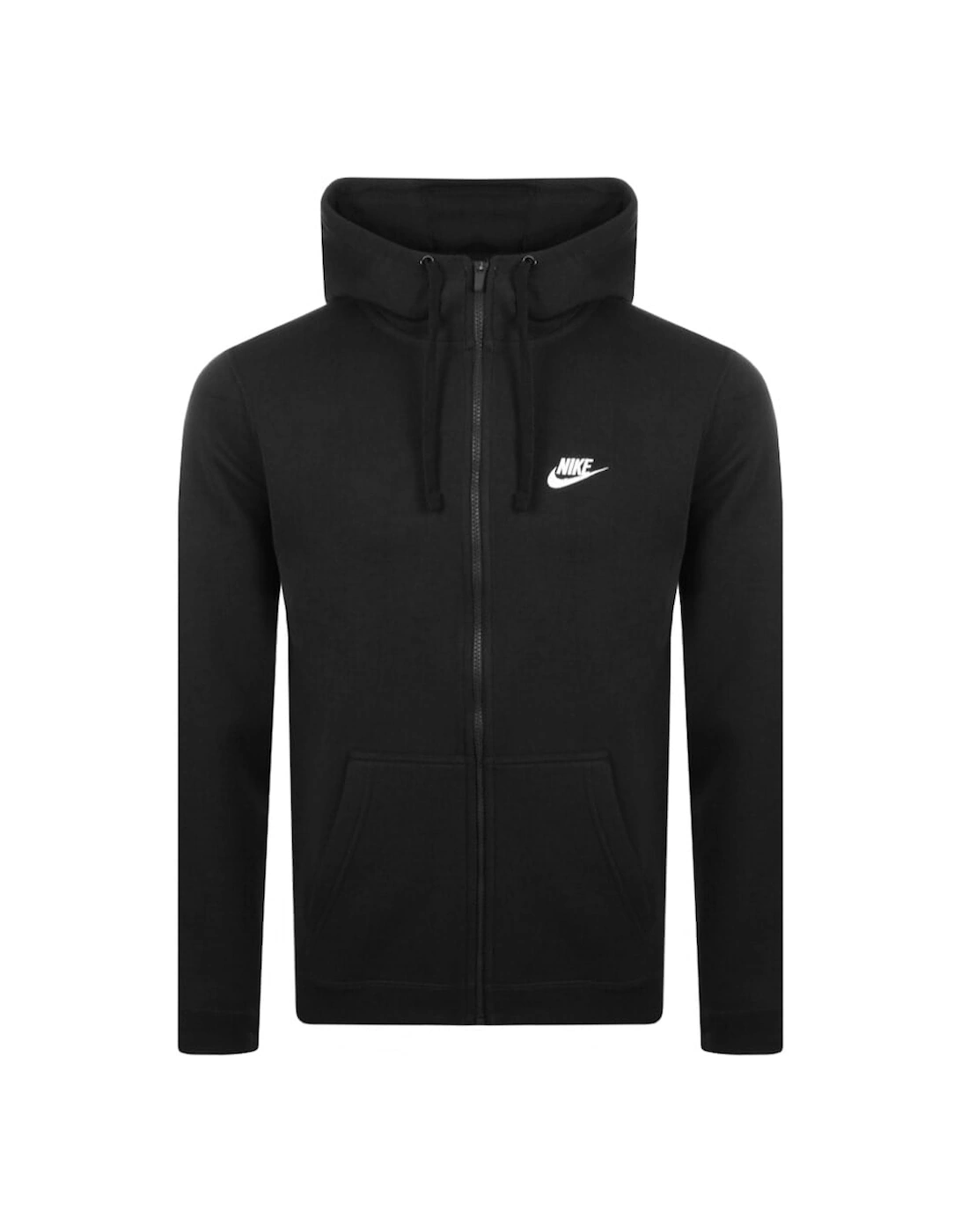 Full Zip Club Hoodie Black, 2 of 1