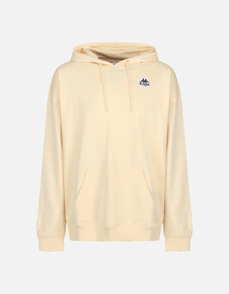 Authentic Tallyy Unisex Oversize Fit Hoodie | Beige/White