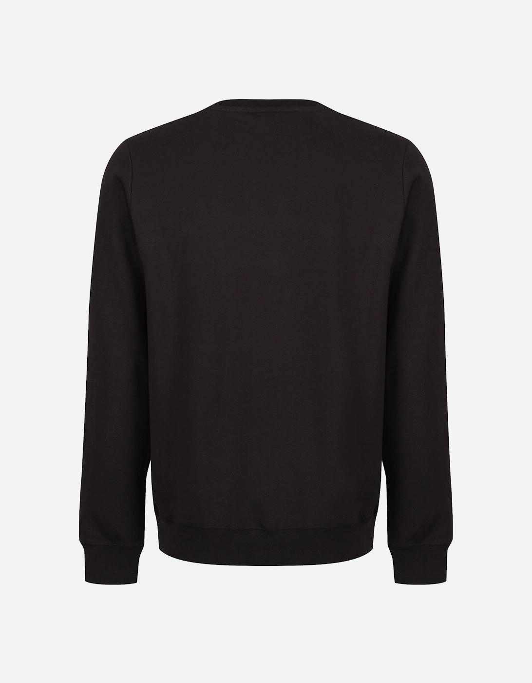 Authentic Futur Faniver Men's Regular Fit Crew Neck Sweatshirt | Black-Grey/Silver