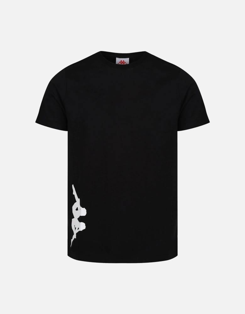 Authentic Fabis Slim Fit Crew Neck T-Shirt | Black/Unico