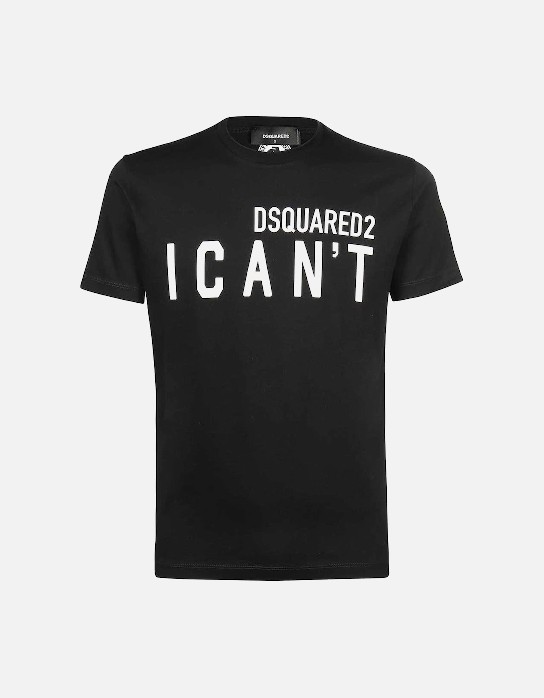 Men's "I CAN'T" Logo T-Shirt Black, 2 of 1