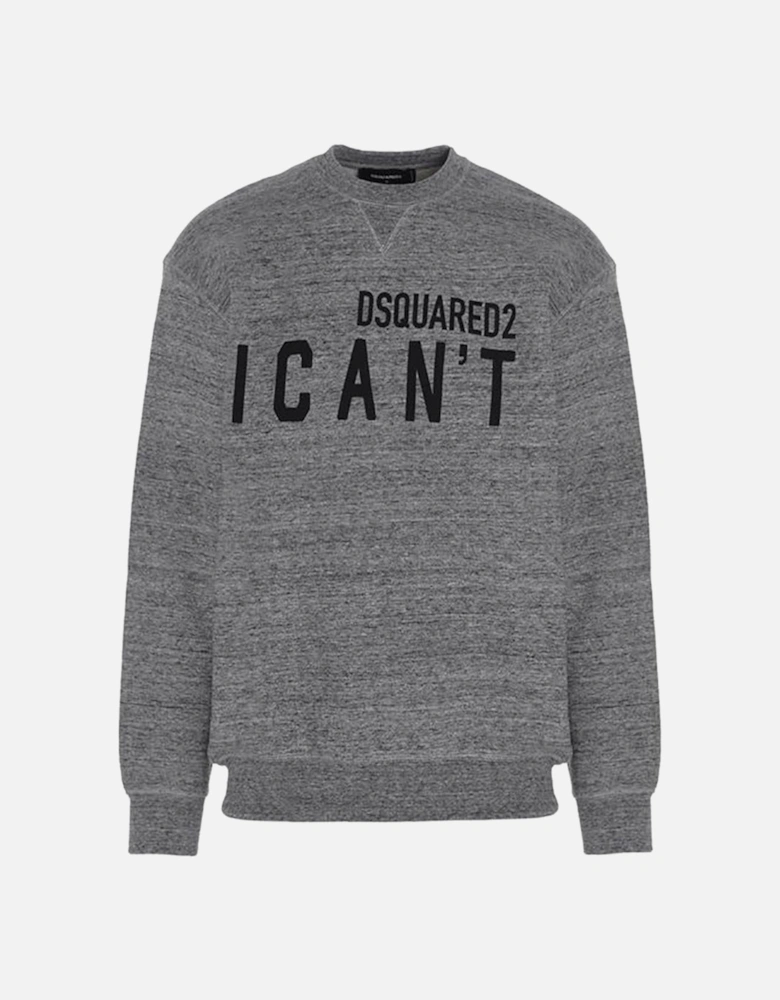 Men's "I CAN'T" Sweatshirt Grey