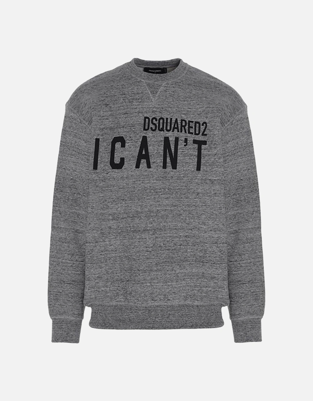 Men's "I CAN'T" Sweatshirt Grey, 4 of 3