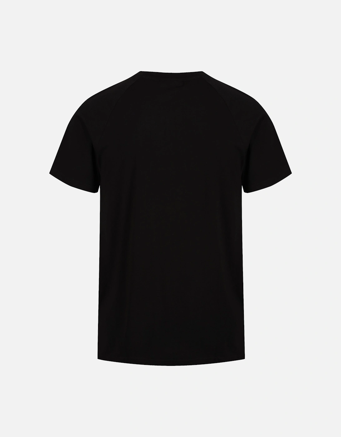 Authentic Futur Fyrer Men's Regular Fit Crew Neck T-Shirt | Black-Grey/Silver