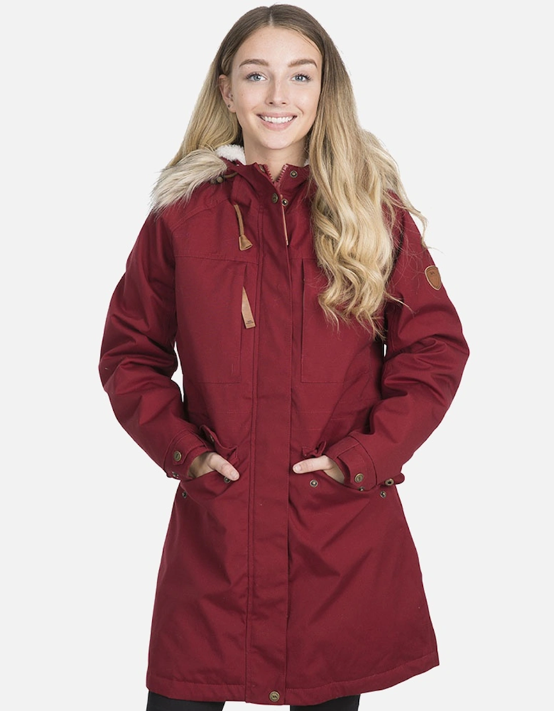 Womens Faithful TP75 Windproof Padded Jacket Coat, 9 of 8
