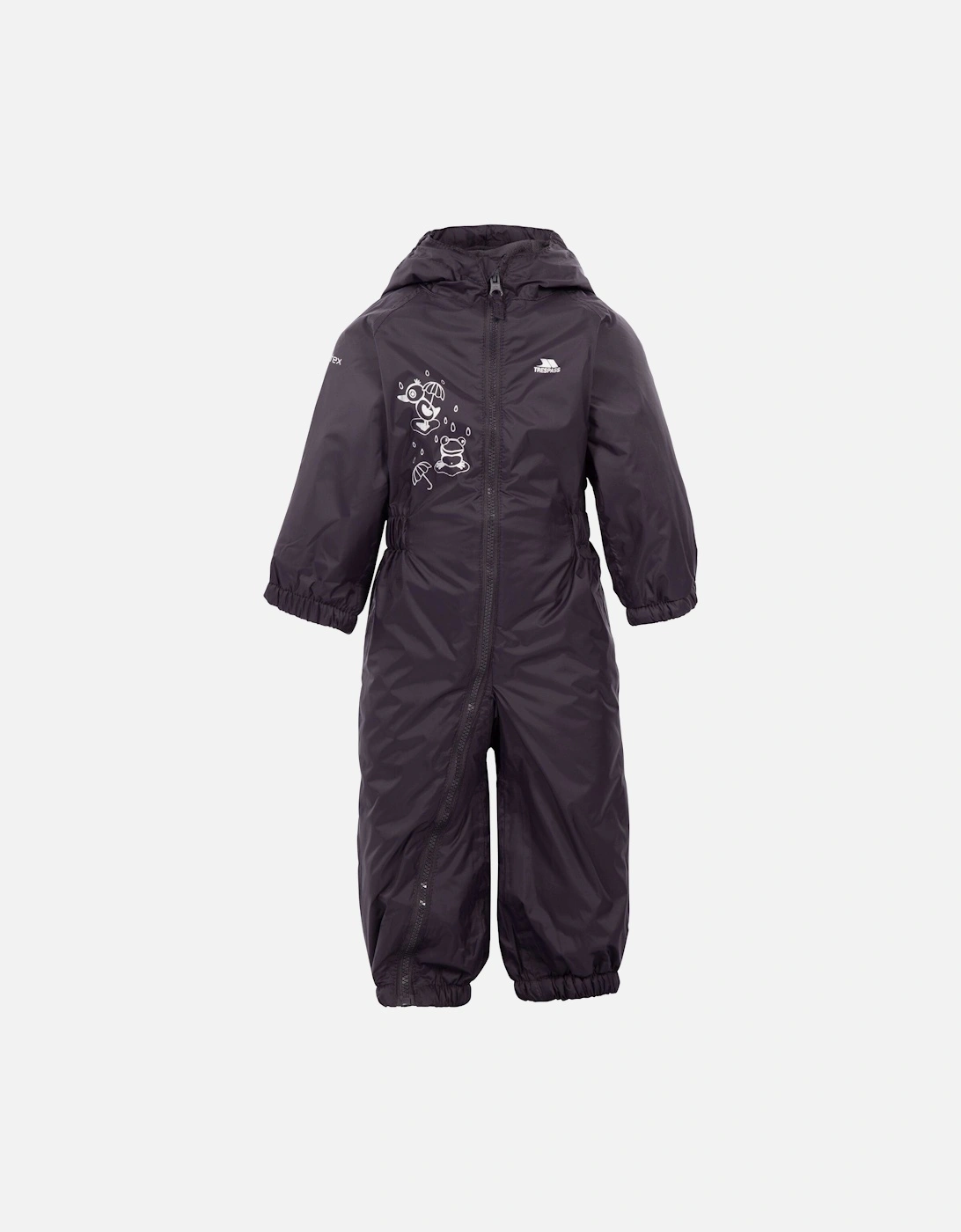 Baby Unisex Dripdrop Padded Waterproof Rain Suit, 5 of 4
