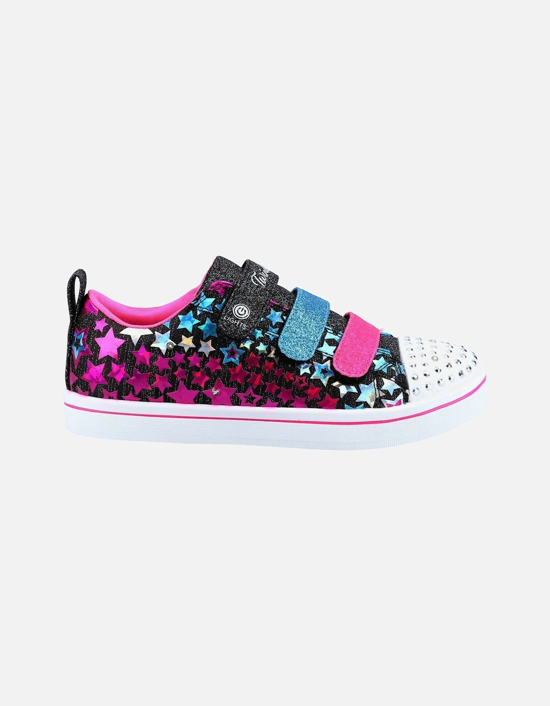 Girls Twinkle Toes Star Trainers