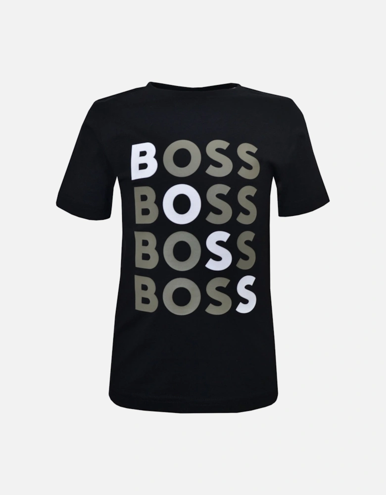 Boy's Black T-shirt