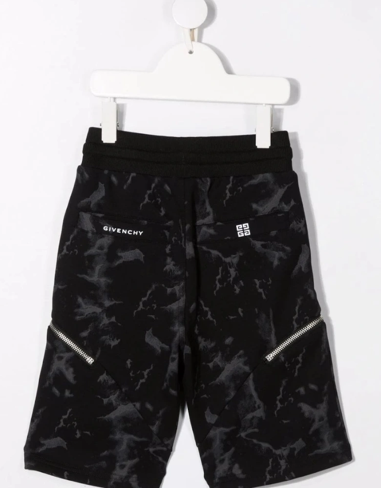 Kids Zip Detail Shorts