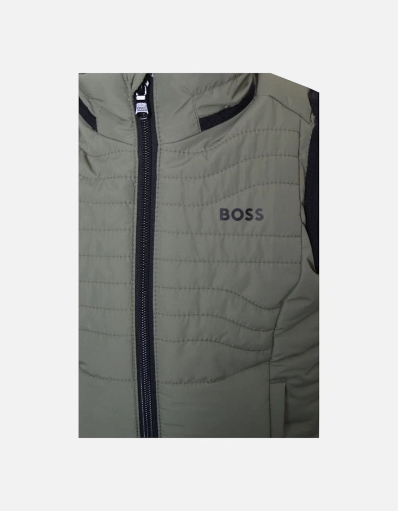 Boy's Khaki Gilet