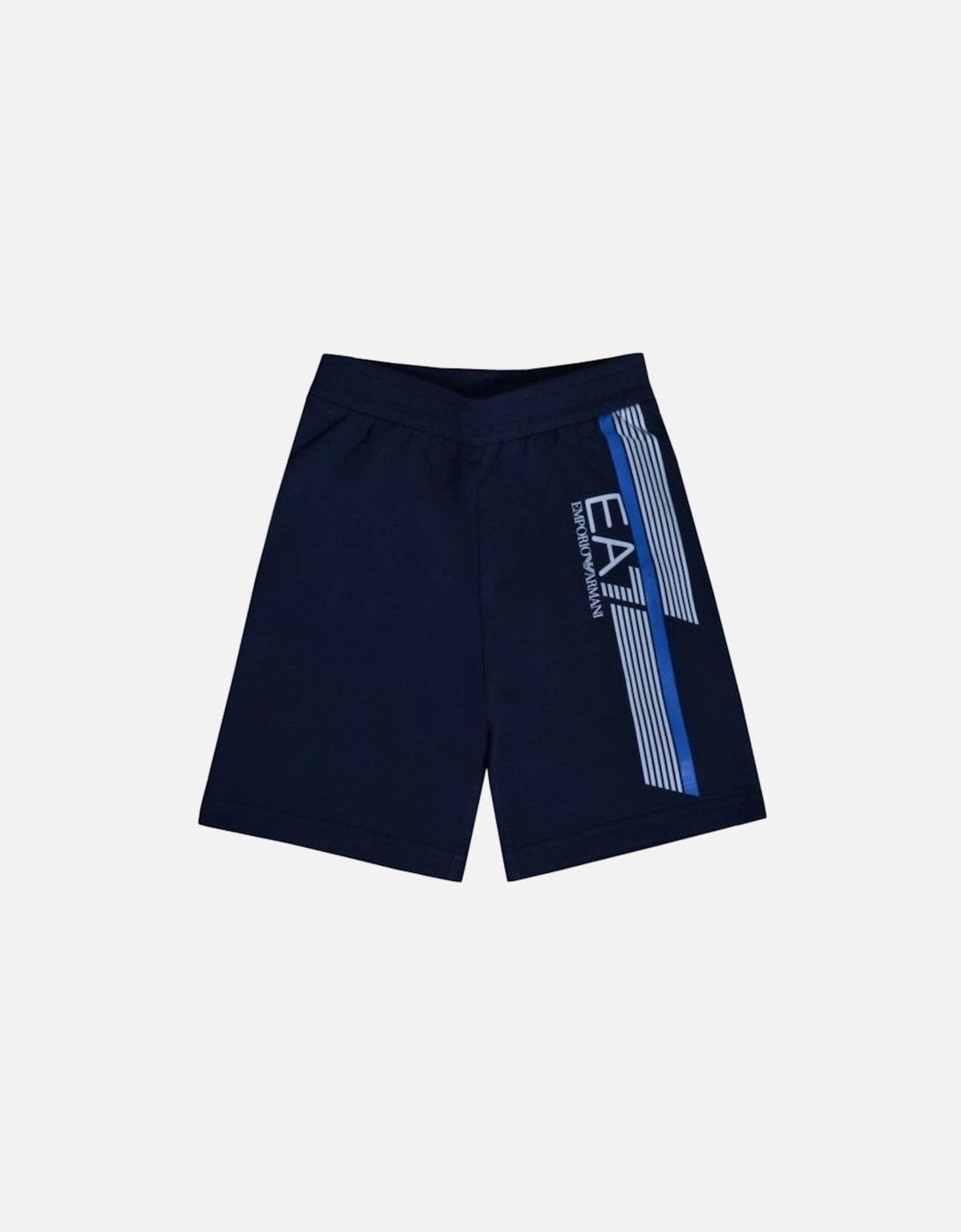 Boy's Navy Blue Shorts, 3 of 2