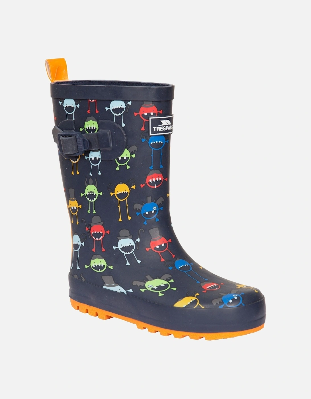 Childrens/Kids Puddle Monster Wellington Boots, 6 of 5