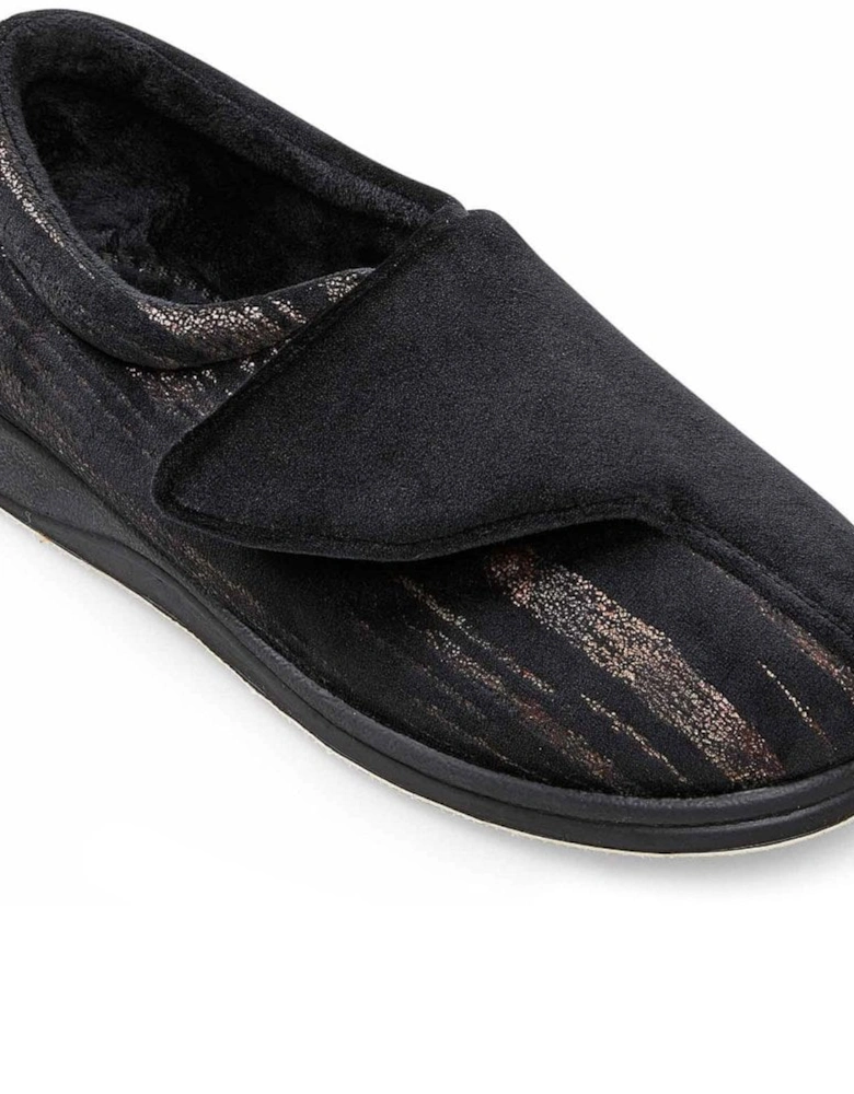 Hug Womens Rip Tape Full Slippers