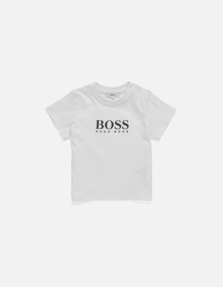 Infant Boy's White T-shirt