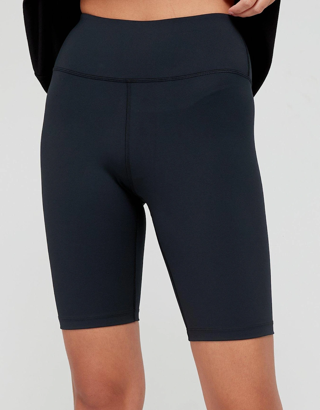 Athleisure Cycling Shorts - Black, 7 of 6