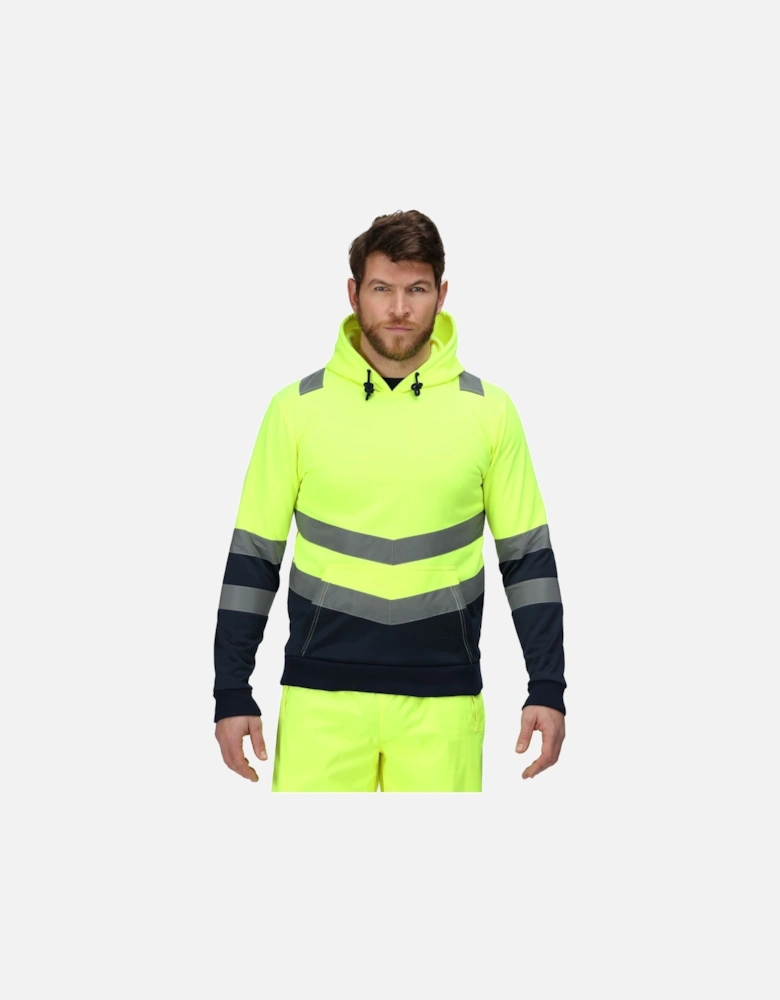 Mens Overhead High-Vis Hoodie