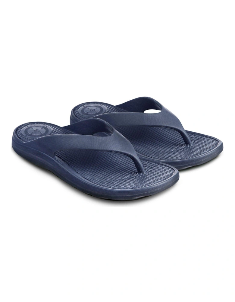 Ladies Solbounce with Toe Post Sandals - Navy