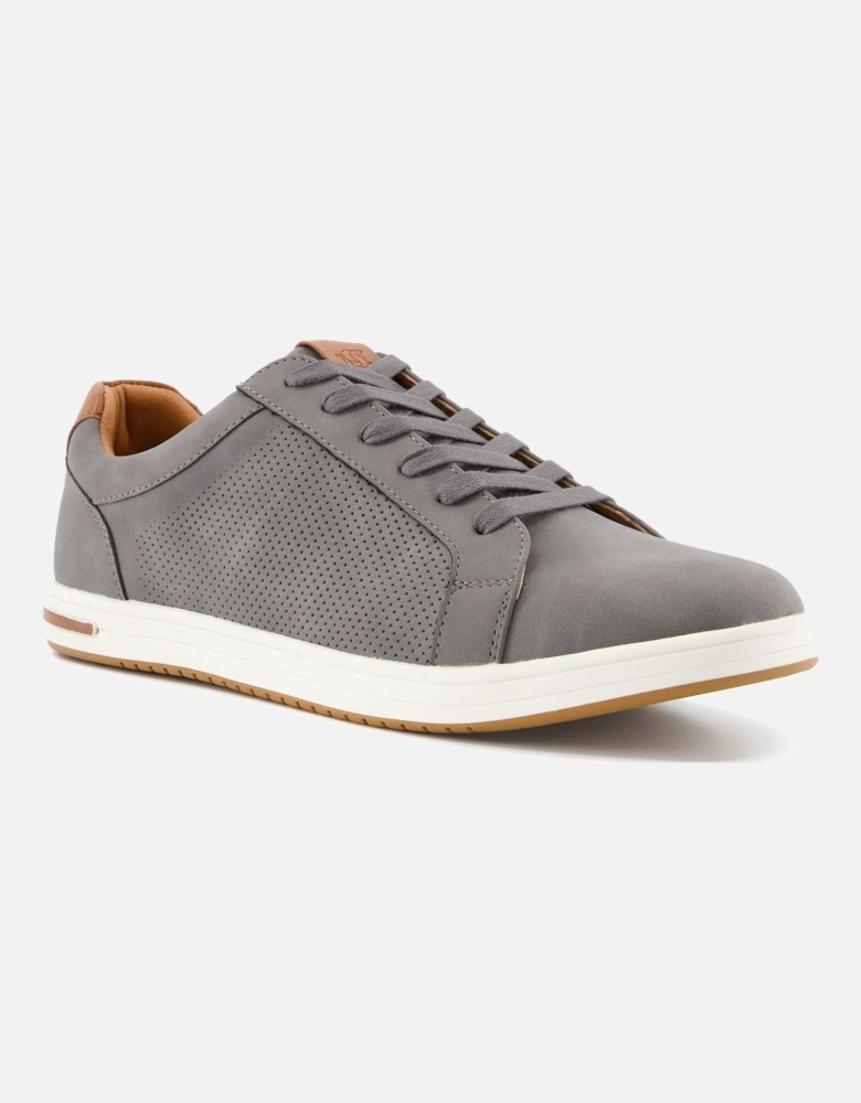 Mens Tezzy - Perforated Lace-Up Trainers