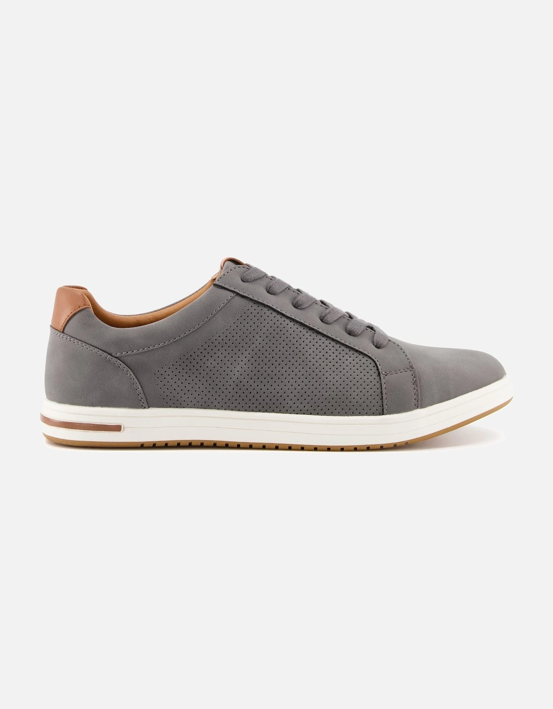 Mens Tezzy - Perforated Lace-Up Trainers