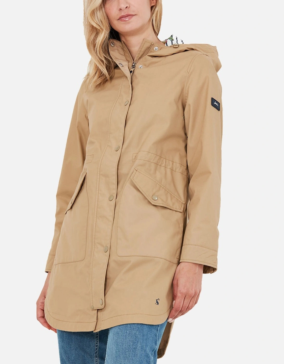 Womens Loxley Waterproof Breathable Hooded Coat, 7 of 6