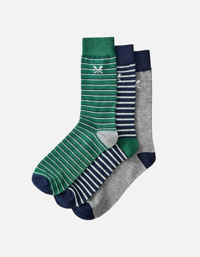 Mens 3 Pk Bamboo Sock