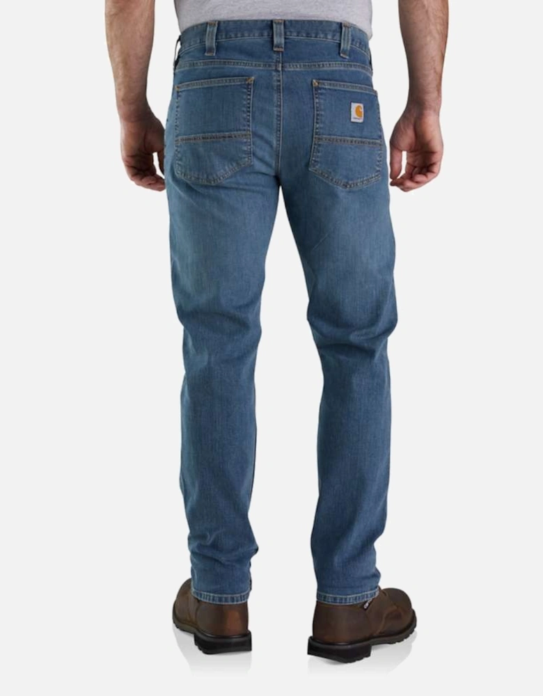 Carhartt Mens Rugged Flex Relaxed Fit Tapered Jeans