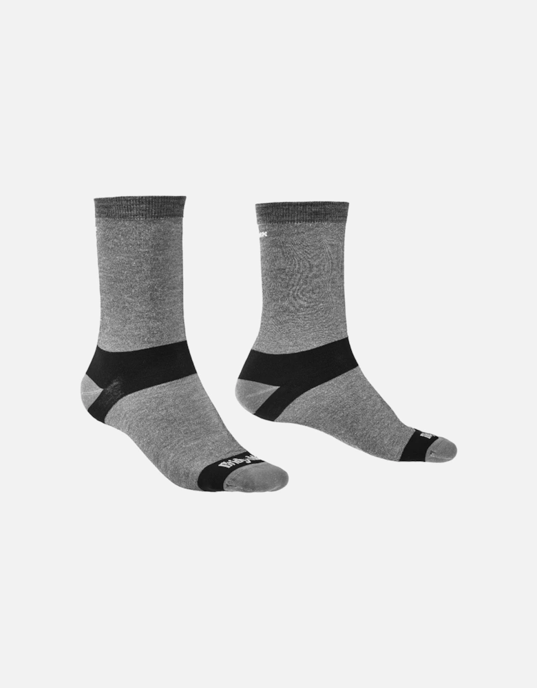 Mens LINER Base Layer Coolmax Lycra Walking Socks