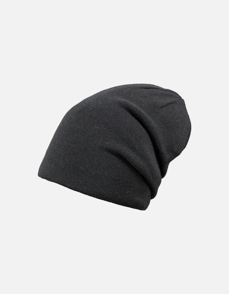 Mens Eclipse Slouch Loose Fit Reversible Beanie Hat