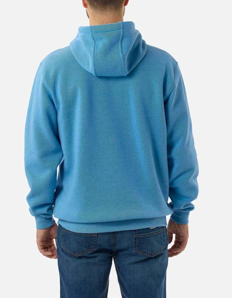 Carhartt Mens Stretchable Signature Logo Hooded Sweatshirt Top