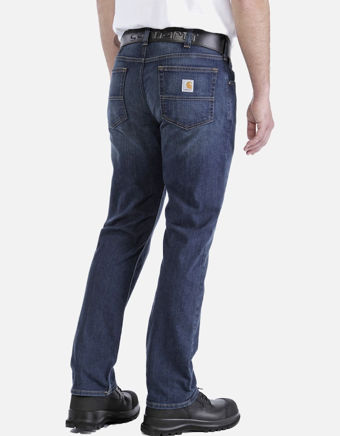 Carhartt Mens Rugged Flex Relaxed Straight Cut Denim Jeans